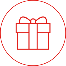 An icon of a gift.
